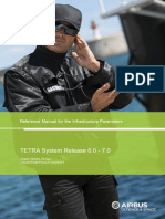 TETRA System Release 6.0 - 7.0: Reference Manual For The Infrastructure Parameters
