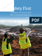 GUIDELINES FOR RESPONSIBLE MINE TAILINGS MANAGEMENT