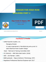 Electrical Design For High Rise Building-Engr Orville Singson