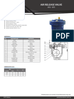 Van Xả Khí Air Release Valve Kvs-870