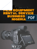 Film Equipment Rental Services in Nigeria