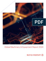 Bain Report Machinery and Equipment Report 2024