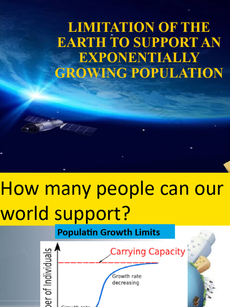 Earth's Population Limits | PDF