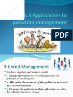 5.3 Pollution Management Strategies