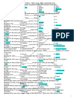 TEST- TỔNG HỢP UNIT 6