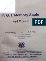 Manual For PGIMS