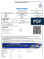 Ratnachal Exp Second Sitting (2S) : Electronic Reserva On Slip (ERS)