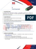 Conversor para Software de Programacao CV rs485 232