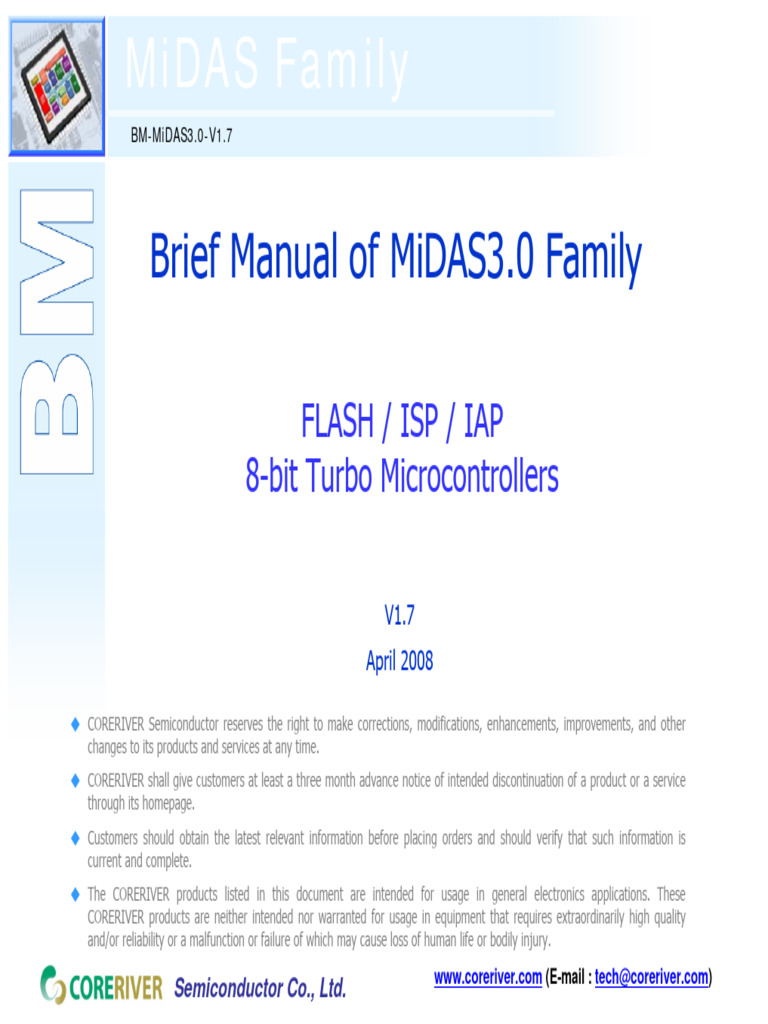 Midas3.0 BM | PDF | Analog To Digital Converter | Microcontroller
