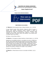 TERCO DOS INTERCESSORES MISTERIOS DA ALEGRIA