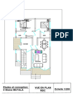 VUE EN PLAN RDC ELVA