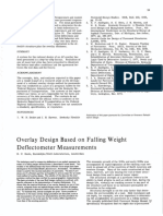 Overlay Design Based On Falling Weight Deflectometer Measurements