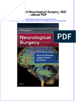 Ebook Principles of Neurological Surgery 4ed PDF Full Chapter PDF
