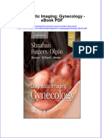 Ebook Diagnostic Imaging Gynecology PDF Full Chapter PDF