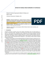 Nonparametric Methods For Doubly Robust Estimation of Continuous Treatment Effect