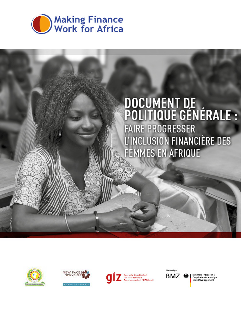 Inclusion financière des femmes en Afrique | PDF | Afrique | Banques