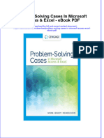 Ebook Problem Solving Cases in Microsoft Access Excel PDF Full Chapter PDF