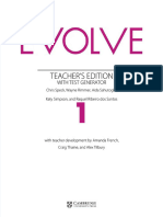 Evolve 1 - Teacher's Book