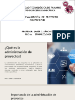 Que Es La Administracion de Proyectos