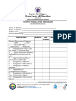 YF MONITORING TOOL