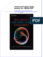 Download ebook Procurement And Supply Chain Management 8E Pdf full chapter pdf