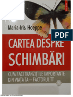 Carte - Cartea Despre Schimbari.
