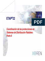 Coordinacion de La Protecciones en Sistemas Radiales - ETAP 22.0.2 - Parte II
