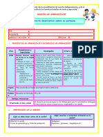 Sesion de Com - Escribimos Un Texto Descriptivo - T