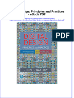 Ebook Digital Design Principles and Practices PDF Full Chapter PDF