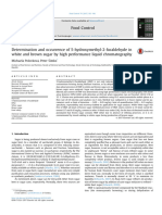 Determination and Occurrence of 5-Hydroxymethyl-2-Furaldehyde in