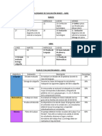 Plan de Evaluación Marzo-Abril