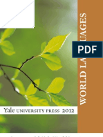 Yale University Press World Languages 2012 Catalog