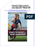 Download ebook A Comprehensive Guide To Sports Physiology And Injury Management An Interdisciplinary Approach Pdf full chapter pdf