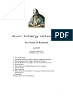 Science Technology and Government Roth Bard)