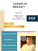 E Lesson - Malone C Perez - Tuban Es - Sby South