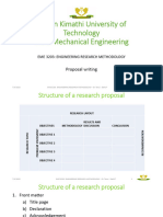 LECTURE 2 - Proposal Writing