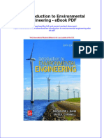 Download ebook Ise Introduction To Environmental Engineering Pdf full chapter pdf