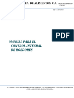 MANUAL PARA EL CONTROL INTEGRAL DE ROEDORES ACTUALIZADO