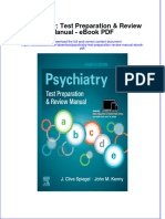 Download ebook Psychiatry Test Preparation Review Manual Pdf full chapter pdf