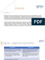 Perfil - Logros y CV Ejemplo PDF