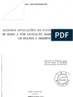 Algumas Aplicacções Da Fluorescencia de Raio X