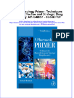 Ebook A Pharmacology Primer Techniques For More Effective and Strategic Drug Discovery 6Th Edition PDF Full Chapter PDF
