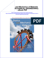 Download ebook Ise Statics And Mechanics Of Materials Ise Hed Mechanical Engineering Pdf full chapter pdf