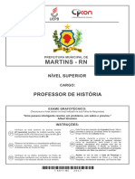 Martins 4-PROFESSOR - DE - HISTORIA-PROVA