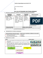 Sesion de Aprendizaje No Realizada