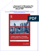 Ebook A Systems Approach To Managing The Complexities of Process Industries PDF Full Chapter PDF