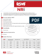 Por Que Aplicar Nri?: Redução Ir Luz Visível Tser SHGC