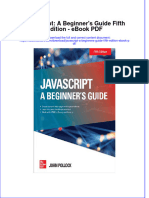 Ebook Javascript A Beginners Guide Fifth Edition PDF Full Chapter PDF