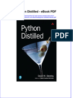 Download ebook Python Distilled Pdf full chapter pdf