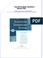 Download ebook Accounting Information Systems Pdf full chapter pdf